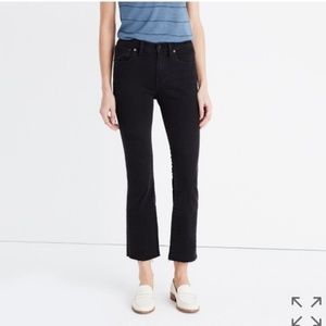 Madewell High Rise Cali Demi-Boot Jeans Kane Wash